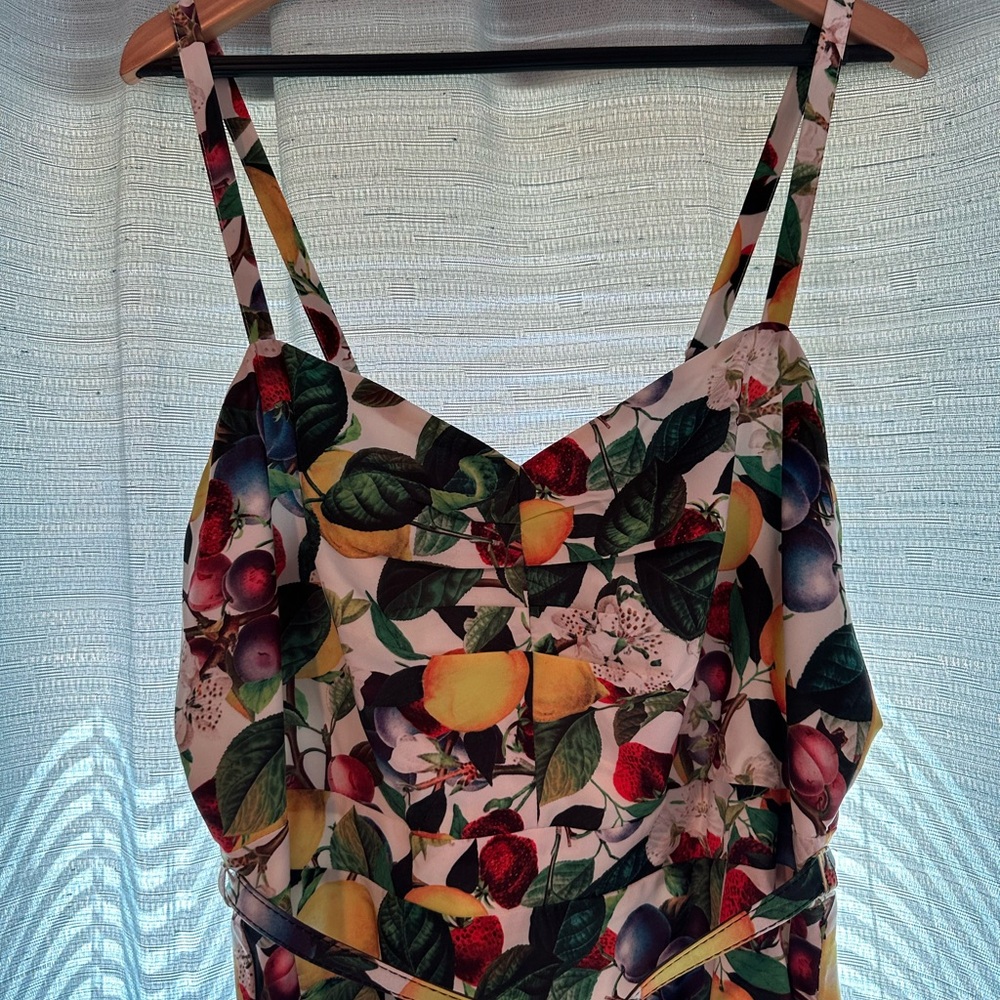 Floral Print City Chic dress size 16/S